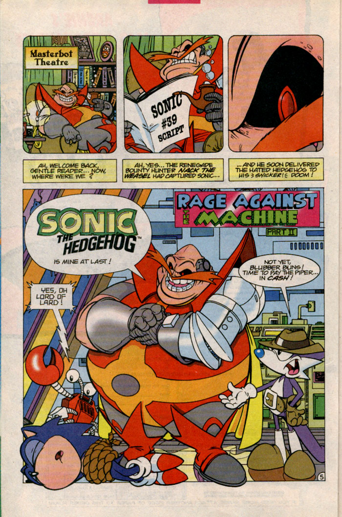 Sonic - Archie Adventure Series October 1996 Page 5